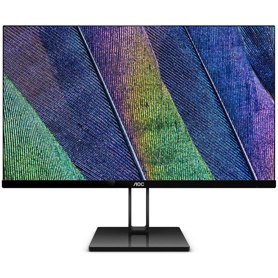 Monitor 23.8'' AOC 24V2Q Black IPS, 16:9, 1920x1080, 5ms, 250 cd/m2, 1000:1, HDMI, DP