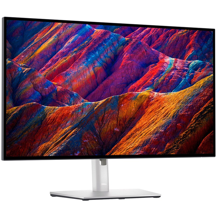 DELL Monitor LED UltraSharp U2723QE, 27" USB-C 4K, 3840x2160, 3H, IPS Antiglare, 16:9, 2000:1, 400cd/m2, 8ms/5ms, 2x DP, HDMI, 3x USB-C, 5x USB 3.2, RJ-45, Audio line-out, Tilt, Swivel, Pivot, Height Adjust, 3Y