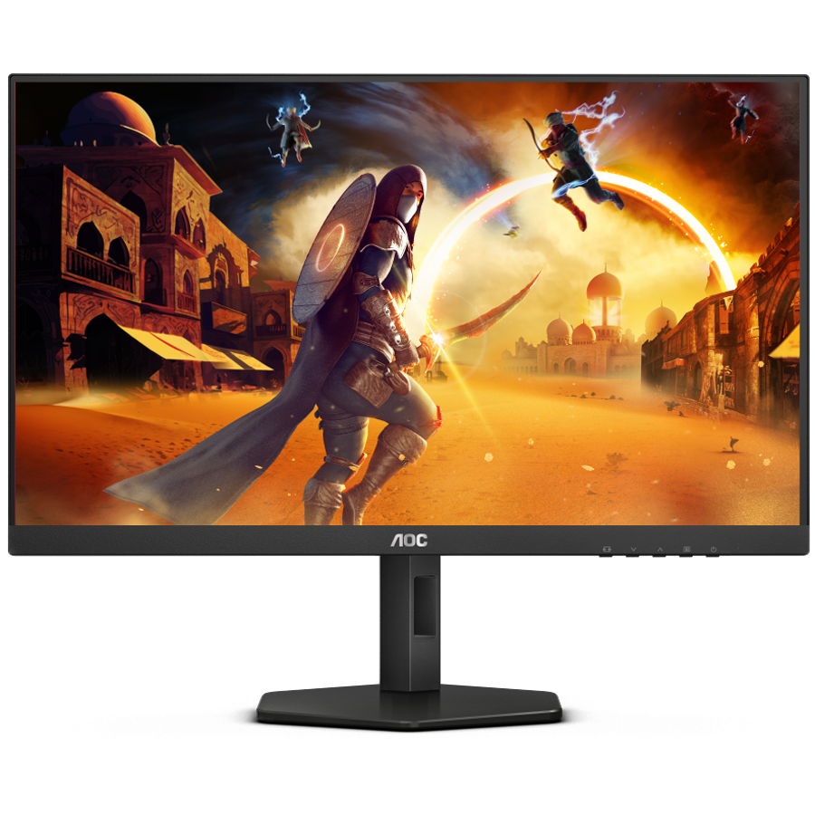 AOC Gaming Q27G4X - G4 Series monitor 27" Fast IPS 2560x1440 Antiglare 180Hz, DisplayHDR 400, 1ms (GtG), 0.5ms (MPRT), 1000:1, 2xHDMI 2.0, DP 1.4, Adaptive-Sync, Full Ergo, Low Input Lag, Flicker-Free, 3y