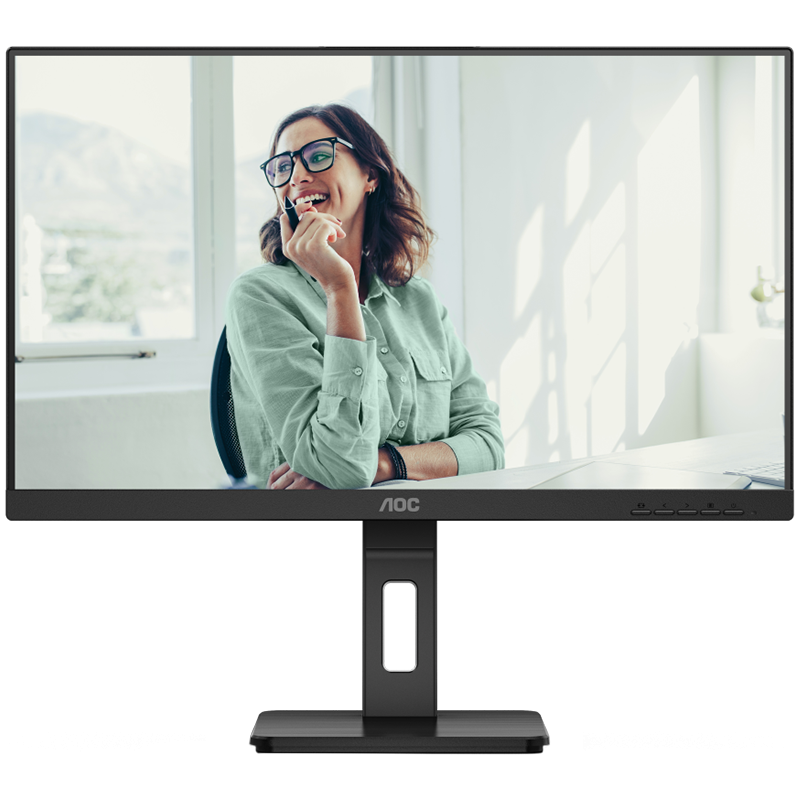 AOC Monitor LED Q27U3CV Business 27" 3H IPS 2560x1440 75 Hz 4ms 1000:1 350 cd/m2 2xHDMI, 1x DP, DP out, USB-C 65W, Speakers, Full Ergonomic, 3y