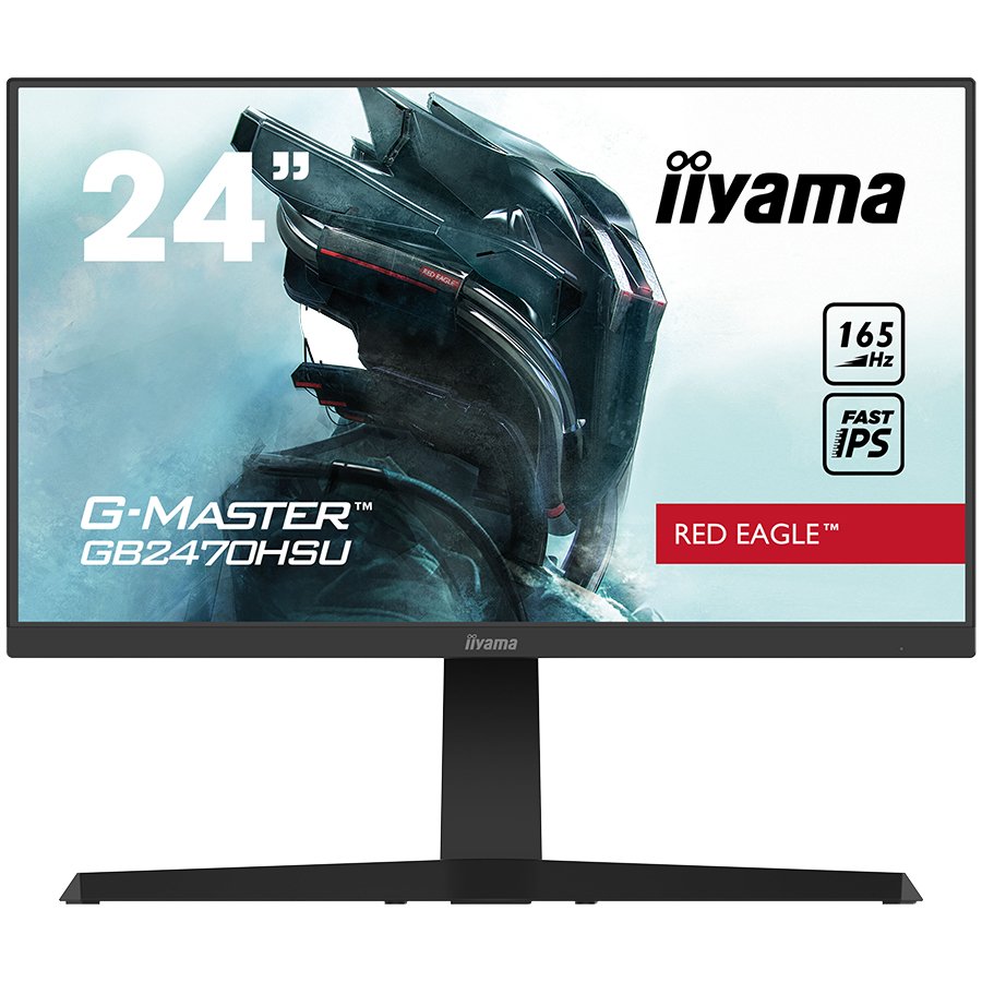 Monitor 23.8'' Iiyama Gaming GB2470HSU-B1 23.8” IPS 165Hz 1920x1080 0.8ms 250 cd/m² 1100:1 80M:1 HDMI, DP, USBHub