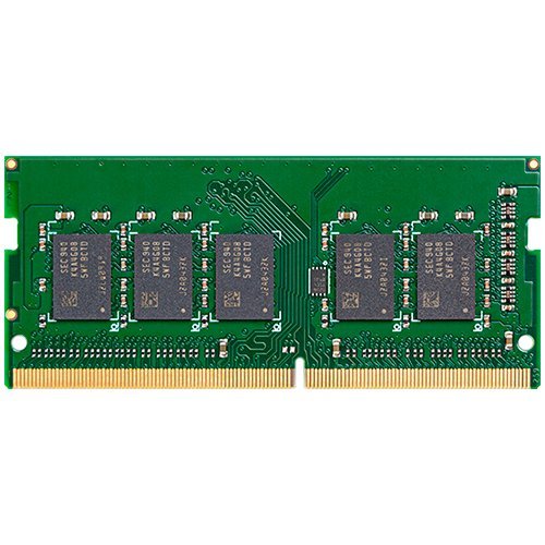 Synology 4 GB DDR4 non-ECC Unbuffered SODIMM Memory Module EAN: 4711174723669 for models : RS820RP+, RS820+, DS920+, DS720+, DS420+, DS220+, DS2419+, DS1819+, DVA3219, DS1618+