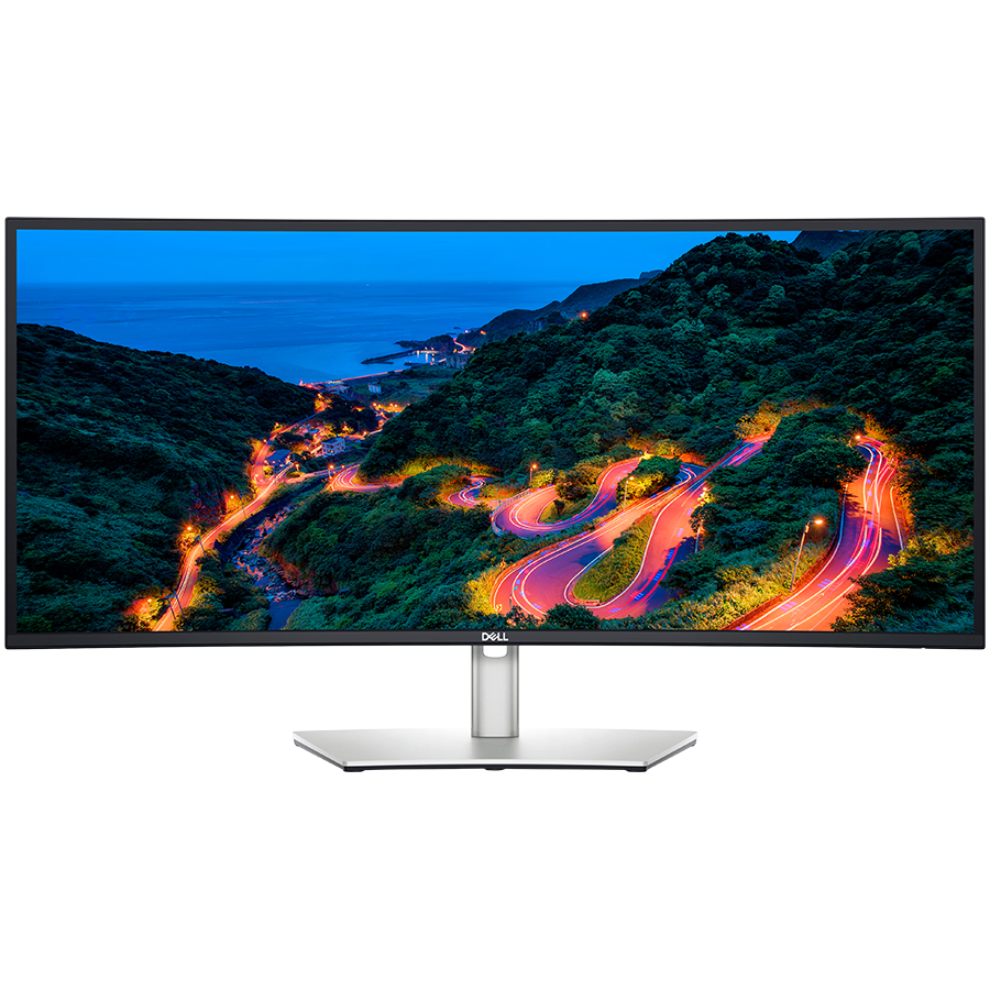 Monitor DELL UltraSharp U3423WE Curved 34", 3440x1440, WQHD, IPS Antiglare, 21:9, 2000:1, 300 cd/m2, 8ms/5ms, 178/178, DP, 2xHDMI, 3xUSB-C (DP/PD), 5xUSB 3.2, Audio line out, RJ-45, 2x 5W Speakers, Tilt, Swivel, Height Adjust, 3Y