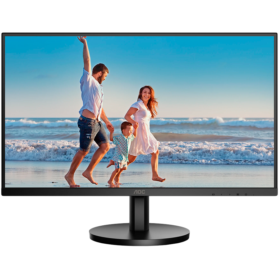 AOC Monitor LED Q27B3MA 27” QHD 2560x1440 75Hz VA Matte, Antiglare + 3H,  4000 :1, 4ms, HDMI, DP, Speakers, Audio Out, AdaptiveSync, 3-sided frameless, Black, 3y