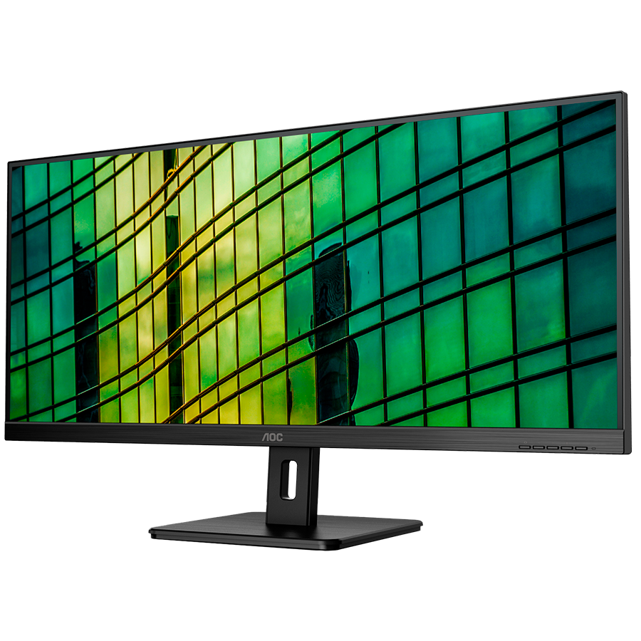 AOC Monitor LED Q34E2A 34" 2560 x 1080 WFHD 75 Hz IPS 300 cd/m² 1000:1 4 ms 2xHDMI DisplayPort speakers black