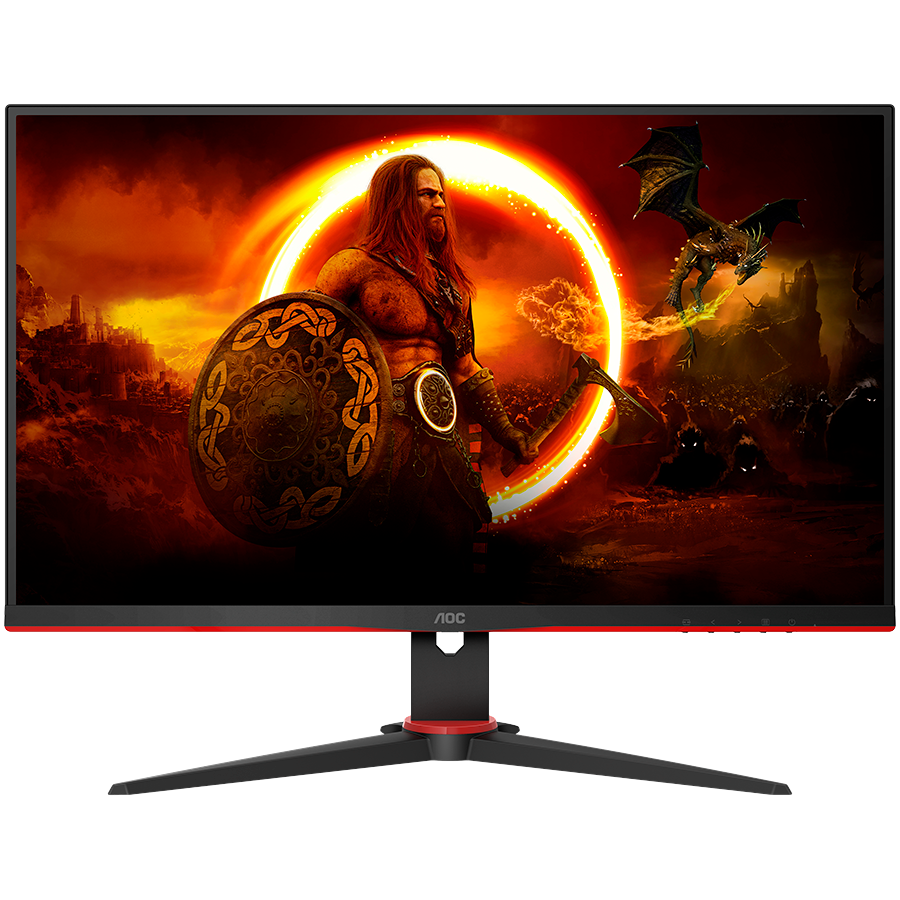 AOC Monitor Gaming Q27G2E/BK 27”. 2560x1440 155Hz, 1ms, 3000:1, Adaptive Sync, HDMI, DP, Tilt, 3y