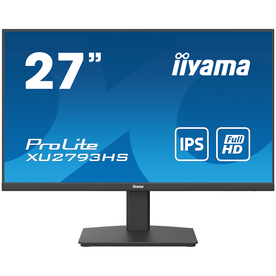 IIYAMA Monitor LED XU2793HS-B6 27" 1920 x 1080 @100Hz 250 cd/m² 1000:1 1ms HDMI DP tilt