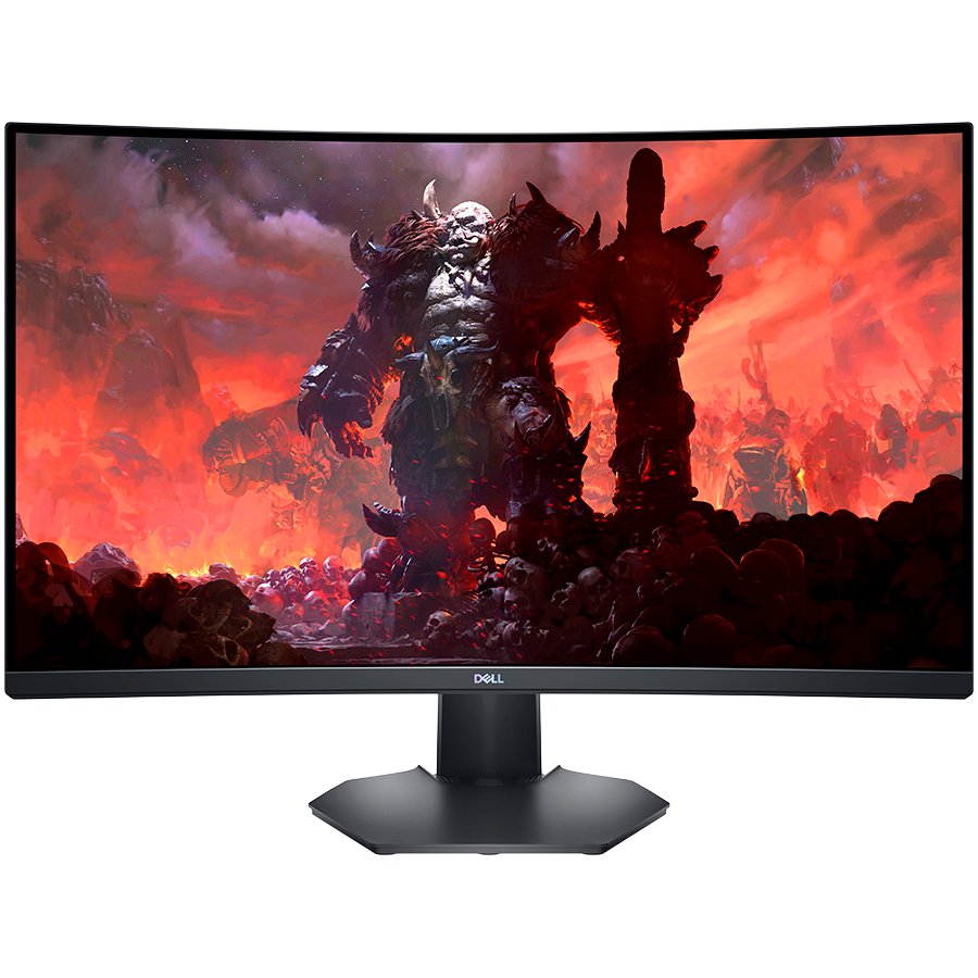 DELL Monitor S-series S3222DGM Curved 31.5", 2560x1440, QHD, 3H Antiglare, 16:9, 3000:1, 350 cd/m2, AMD FreeSync Premium, 2ms/1ms, 178/178, DP, HDMI, Audio line-out, Tilt, Height Adjust, 3Y