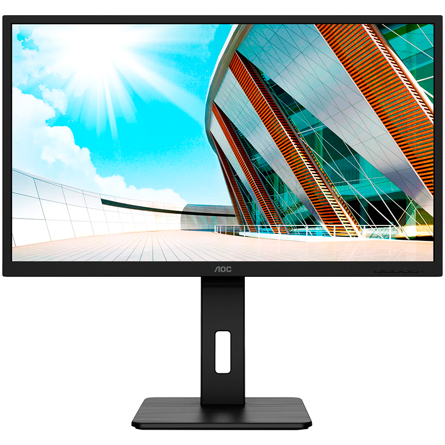 AOC Monitor LED Q32P2CA USB-C 2560x1440 IPS Speakers Pro, Ergonomics, DP, HDMI, USB-Hub, 3y