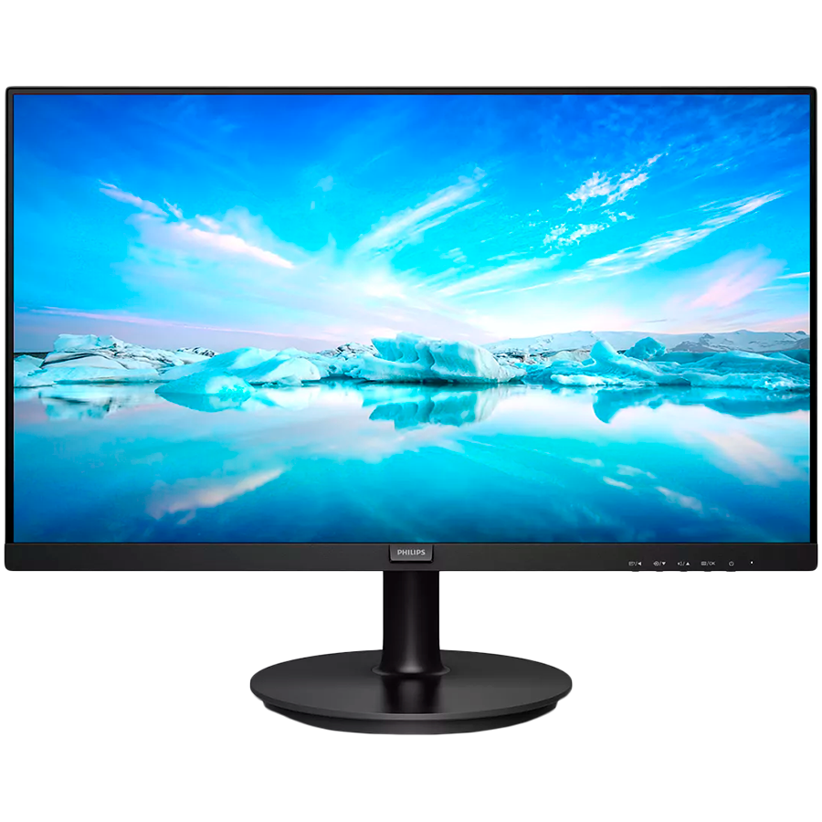 Monitor 27" Philips 271V8LA/00(01) Black VA, 16:9, 1920x1080, 4ms, 250 cd/m2, 3000:1, D-Sub, HDMI, 2Wx2, vesa