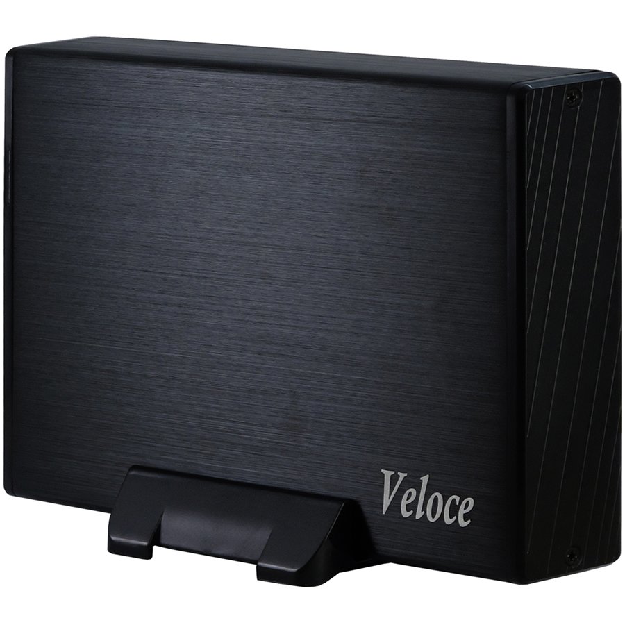 Drive Cabinet INTER-TECH Veloce (3.5" HDD, SATA/SATA II, USB3.0) Black