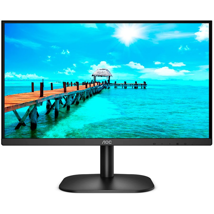 Monitor 21.5'' AOC 22B2AM Black VA, 16:9, 1920x1080, 75Hz, 4ms, 250 cd/m2, 3000:1, D-Sub, HDMI, 2Wx2, vesa