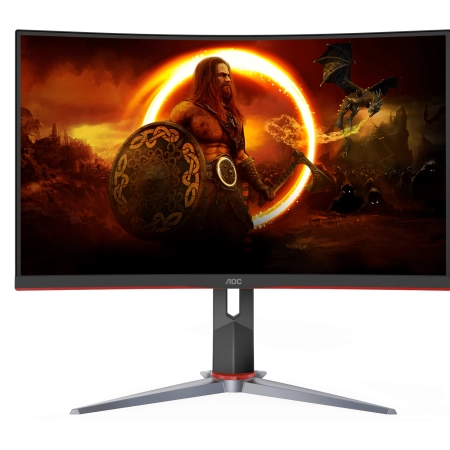 [36129] 27" AOC CQ27G2S/BK Gaming Curved Display