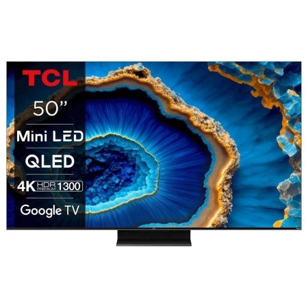 [35682] 50" TCL  4K Mini-LED QLED 144Hz TV C805