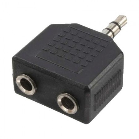 [5430] LogiLink Audio adapter 3.5mm to 2x3.5mm M/F CA1002