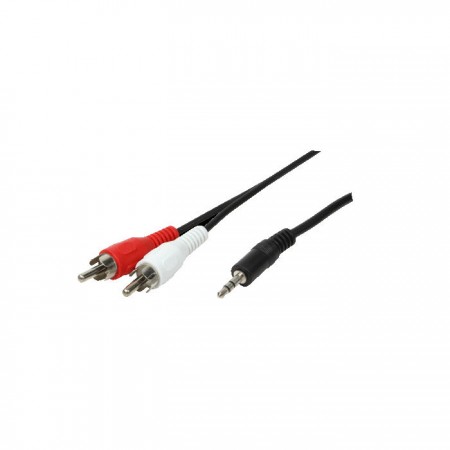 [5431] LogiLink Audio cable 3.5mm to 2xChinch M/M 1.5m CA1042