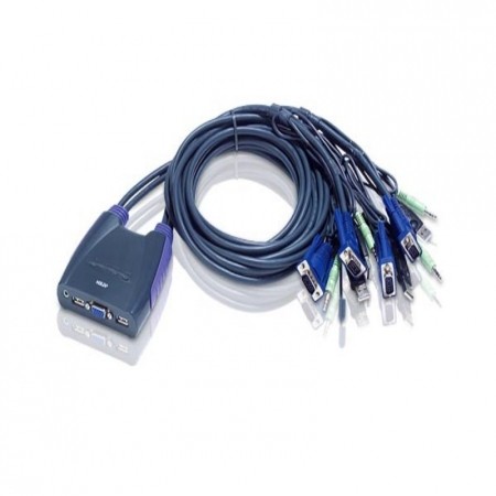 [14572] LogiLink KVM Switch 4port USB CS64US ATEN