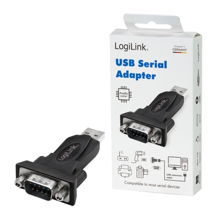 [33072] LogiLink USB 2.0 to Serial Adapter AU0002F