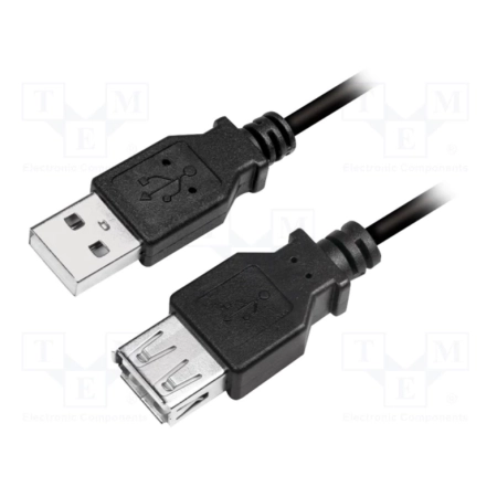 [36794] LogiLink USB Cable Extension 3m CU0011B Black