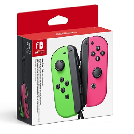 [22737] Nintendo Switch Joy-Con Pair Neon Green + Neon Pink