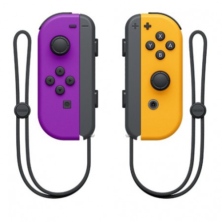 [29173] Nintendo Switch Joy-Con Pair Neon Purple + Neon Orange