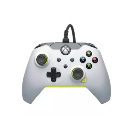 [32417] PDP Wired Controller for Xbox One / Xbox Series / PC- White Electric Yellow