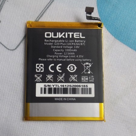 [20124] Spare parts - Oukitel U20 Plus Battery