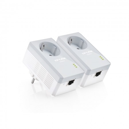 [24391] TP-Link TL-PA4010P KIT Powerline Adapter with AC Pass 600Mbps