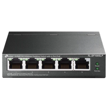 [34002] TP-Link TL-SF1005LP Switch 5-Port 10/100Mbps with 4-Port PoE