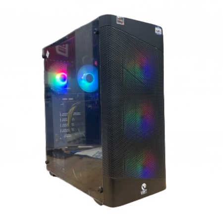 [34909] UBIT Gaming Case + 4 RGB fans U195A16