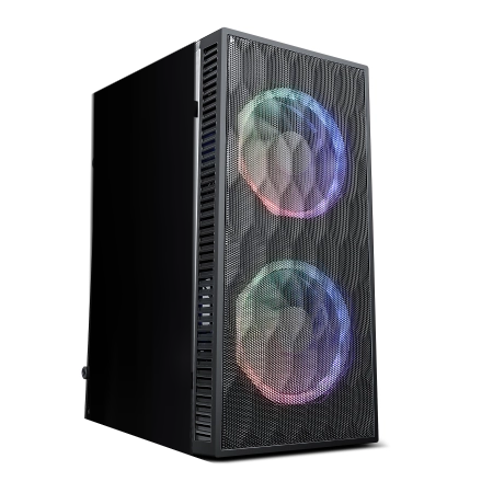 [36342] UBIT Gaming Case UB-N16 + 2 RGB fans