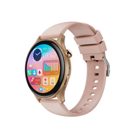 [35773] XO Smartwatch J6 Amoled Rose Gold