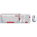 [CNS-HSETW5WT-AD] CANYON HSET-W5 EN/AD Keyboard+Mouse AAA+AA Wireless White