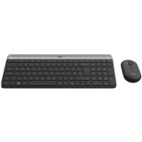 [920-009264] LOGITECH MK470 Slim Wireless Combo - GRAPHITE - HRV-SLV-SRB