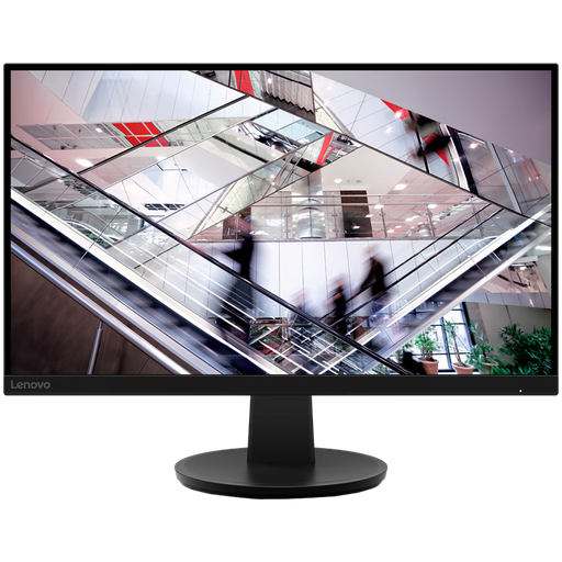 [67C2GAC1EU] Lenovo N27q Monitor 27" IPS, 16:9, 2560 x 1440 (QHD), 100 Hz, 4 ms, 300 cd/m², 1000:1, 2x HDMI 2.1, DisplayPort 1.4, 99% sRGB, 90% DCI-P3, TÜV Rheinland Flicker-free & Low Blue Light, tilt adjustment, black, VESA mount, 3-year warranty