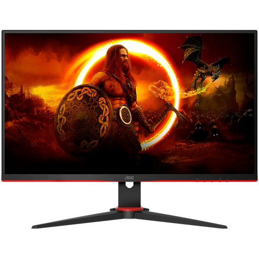 [27G2SAE/BK] AOC Monitor LED 27G2SAE/BK 27" VA 1920x1080 at 165HZ 3000:1, 1ms, Freesync Premium, VGA, HDMI, DP, 3y