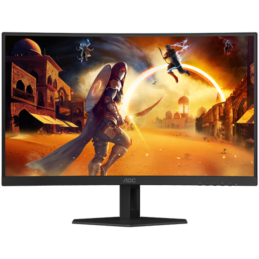 [C27G4ZXE] AOC Monitor Gaming C27G4ZXE Curved 27" FAST VA, 16:9, 1920x1080, 280Hz, 0.3ms, 300 cd/m2, 4000:1, 2xHDMI, DP, Adaptive Sync, Tilt, Black-Red, VESA 3y