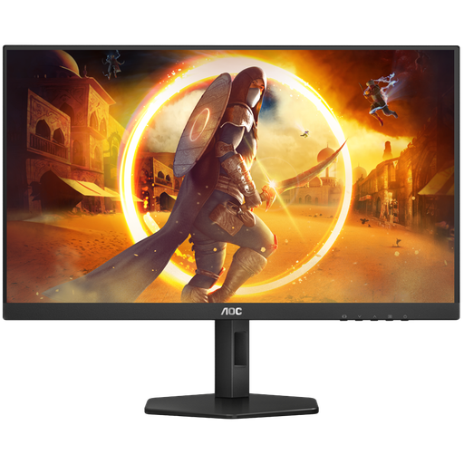 [27G4X] AOC Monitor Gaming 27G4X 27" IPS, 16:9, 1920x1080 3H, 180Hz, 0.5ms, 300 cd/m2, 1000:1, USB Hub 3.2, HDMI, DP, 3G-SYNC Compatible + Adaptive Sync, 2 W x 2, Full Ergonomic, Black-Red, VESA 3y