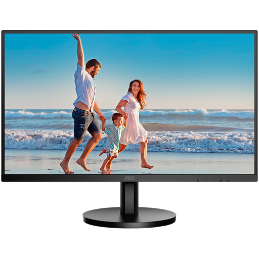 [Q27B3MA] AOC Monitor LED Q27B3MA 27” QHD 2560x1440 75Hz VA Matte, Antiglare + 3H,  4000 :1, 4ms, HDMI, DP, Speakers, Audio Out, AdaptiveSync, 3-sided frameless, Black, 3y