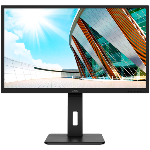 [Q32P2] AOC Monitor LED Q32P2 Business 31.5", 16:9, 2560x1440, IPS, 75Hz, 250 cd/m², 1000:1, 50M:1, 4ms, 178/178°, DP, 2xHDMI, DP, 4 x USB 3.2, Speakers, Tilt, Swivel, H. Adjust, VESA, Frameless) Black, 3y