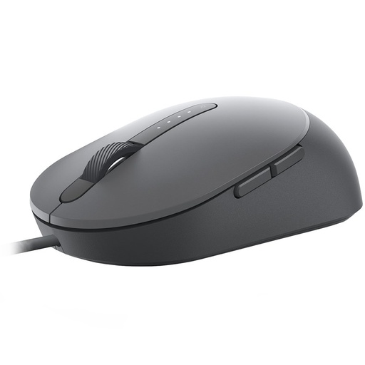 [570-ABHM-56] Dell Laser Wired Mouse - MS3220 - Titan Gray